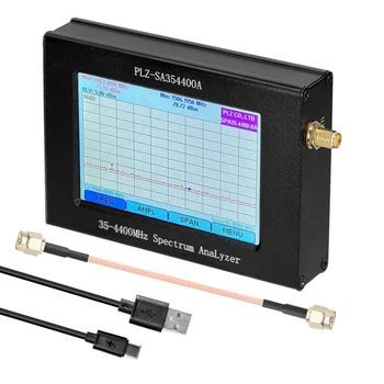 PLZ-SA35-4400-A1 Spektralni Analizator Omrežja Signal-Vir Sledenje-Vir 35-4400Mhz Amplitude Širino Frekvenčnega LCD