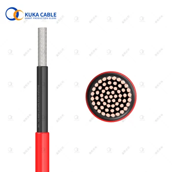 4 mm 6 mm 10 mm 16 mm eno jedro tuv en50618 h1z2z2-k dc sončne kabel za napajalni sistem postaja