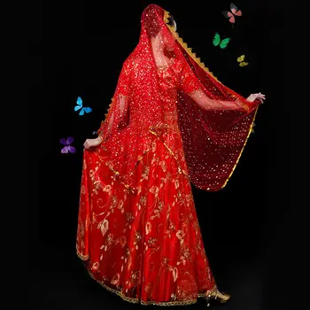 Indijska Oblačila za Ženske Bollywood Ples Trebuh Oblačila Sklop Pakistan Salwar Kameez Obleko Sari Kurti Oblačila