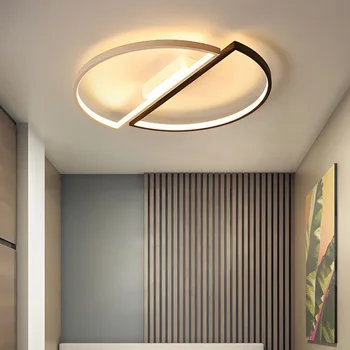 Preprost moderna dnevna soba, spalnica stropna svetilka, LED stropna svetilka, gospodinjski, varčna razsvetljava