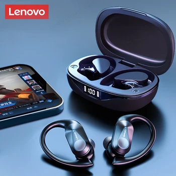 Novi Lenovo LP75 TWS Športne Slušalke Bluetooth 5.3 Brezžične Slušalke Nepremočljiva HiFi Stereo Zmanjšanje Hrupa Čepkov z Mics 0