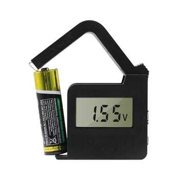 Univerzalni Checker Monitor Več Velikosti Tester za baterije AA / AAA / C / 9V / 1,5 V 18650 Gumb Celic Baterije