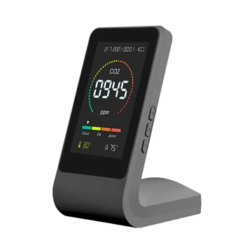 3 In1 CO2 Meter Smart Kakovosti Zraka Digitalni Detektor Temperature in Vlažnosti Tipalo Tester Kakovost Zraka Monitor