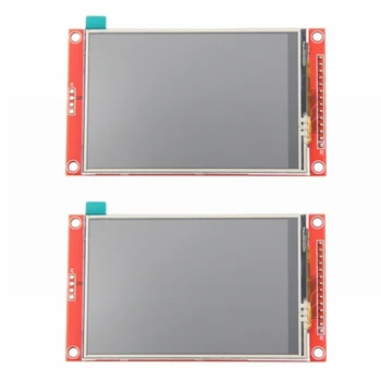 2X 3.5 Palčni 480X320 SPI Serial TFT LCD Modul Zaslon S Pritiskom Plošče Voznik IC ILI9488 Za MCU