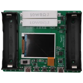 18650 Litij-Zmogljivost Baterije Modul za Merjenje Notranjega Upora Tester Digitalni LCD Zaslon Zmogljivost Tester Modul