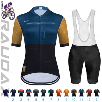 GOBIKFUL-kolesarska oblačila sklop za ženske, kratek rokav gorsko kolo oblačila, anti-UV, za poletje, 2023