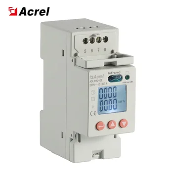 Acrel ADL100-ET Din Rail enofazni Energijo Merilnik Vhodni tok 10(60)A Električne Energije Digitalni Merilnik Električne