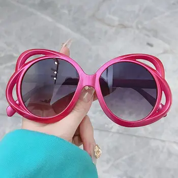 Trendy Cvetlični sončna Očala Za Ženske Zabavno Dekle Moda Cvet Očala Rave Sunwear Luksuzni Oblikovalec Stranka Kolesarjenje sončna Očala UV400