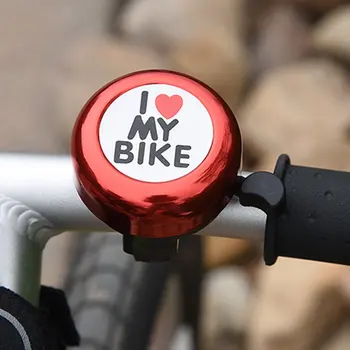 Kolesarski Zvonec Ljubezen Aluminij Zlitine Mini I Love My Bike Univerzalno MTB Kolo v Cestnem E-Kolo, Električni Skuter Ustvarjalne Dodatki
