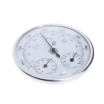 367D 3 v 1 Barometer Termometer, Higrometer Ukrep Merilnik za Gospodinjstvo, za Notranjo in Zunanjo Uporabo Izbiranje Tipa