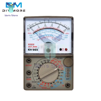 DM KH-965 Multimeter DC/AC Napetost DC Toka 10A Tester Odpornost Merilnik Kapacitivnosti Analogni Prikaz Kazalec Merilnika 250V