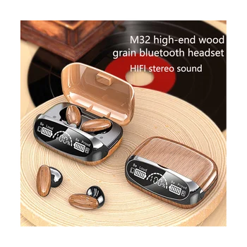 M35 Lesa Zrn Brezžične Bluetooth Slušalke TWS V Uho Dotik Slušalke Bluetooth 5.2 Športne Slušalke