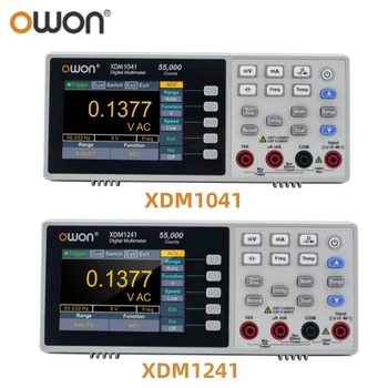 OWON XDM1041 XDM1241 Digitalni Multimeter Prenosni Klopi True RMS DC/AC Trenutno Napetost USB Multimetro Tester Meter