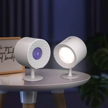 4,5 W Stenske Branje Luči Zaščito za Oči 360°Obračanje Magnetni Žogo Zatemniti Touch Kontrole Brezžični Wall LED Luči