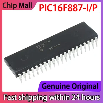 Original PIC16F887-I/P PIC16F887 Inline DIP-40 Vgrajenih 8-bitni Mikrokrmilnik Čipu IC,