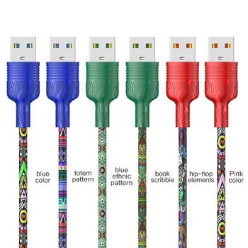 3.2 Barvne Žice Hitro Polnjenje Visoke Hitrosti Prenosa Kabel Tip-C Kabel USB Polnilnik Podatkovni Kabel