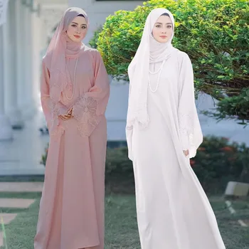 Muslimansko Obleko, Hidžab Na Bližnjem Vzhodu, Ženske Haljo Malajski Indonezijski Headscarf Haljo Femme Musulmane Vestidos Arabes Dubaj Y Turcos