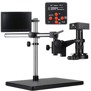 2K 48MP 60FPS HDMI USB Mikroskop Fotoaparat 120X-300X C-Mount Objektiv Industrijske Elektronski Digitalni Mikroskop Za Popravilo Spajkanje