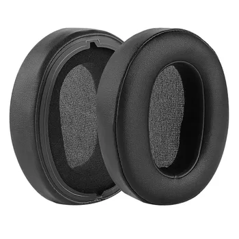 Nadomestne Blazinice za Ušesa za Sony WH-XB900N Slušalke Earpads Usnje Slušalke v Uho Blazine Popravilo Delov (Black)