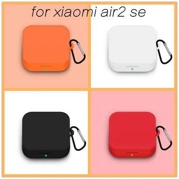 Zaščitna torbica za Xiaomi Mi Airdots Pro 2 SE TWS Brezžične Slušalke Silikonski Pokrov Lupini Vrečko Vrečka za Xiaomi Air2 SE
