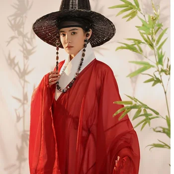 Ming Dinastija Kitajski Hanfu Moški Stari Slog Študent Letnik moški Kostum Halloween Cosplay Kostum Obleko Za Moške Določa hanfu 3