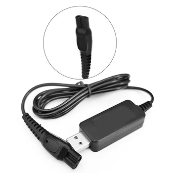 2X USB Polnjenje prek kabla USB Priključite Kabel HQ8505 Napajalni Kabel Polnilnika, Električni Adapter Za Brivnike 7120 7140 7160 7165 7141 7240 4