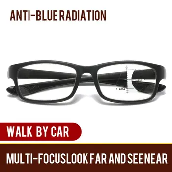 Multifokalna Anti-Modra Svetloba Obravnavi Očala Zaščito Za Oči Postopno Bližini Daleč Daljnovidnost Očala Blue Ray Blokiranje Ultralahkih 4