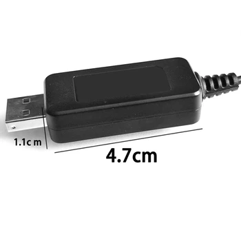 2X USB Polnjenje prek kabla USB Priključite Kabel HQ8505 Napajalni Kabel Polnilnika, Električni Adapter Za Brivnike 7120 7140 7160 7165 7141 7240 5