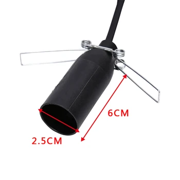 1Pc 1,5 M Sol Žarnice Dimmer Nadzor Stikalo Napajalni Kabel Kabel E12 Vtičnico NAS Plug 5
