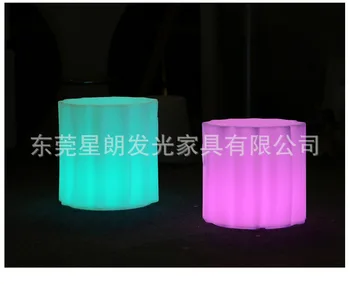 Xinglang LED Svetlobna Bar Blatu Daljinski upravljalnik Polnjenje Nepremočljiva Bar Pohištvo Ustvarjalne Hotelski Restavraciji Prosti čas Štor Blata 5